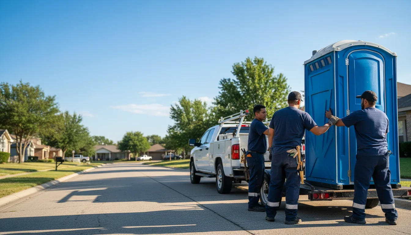Portable Toilet Rental in Helena, OK near me